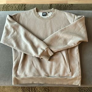 Super World Taupe Crew Neck